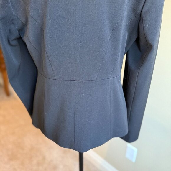 Tribal Suit Jacket Blazer double breasted black one button front embellishment - Picture 6 of 12